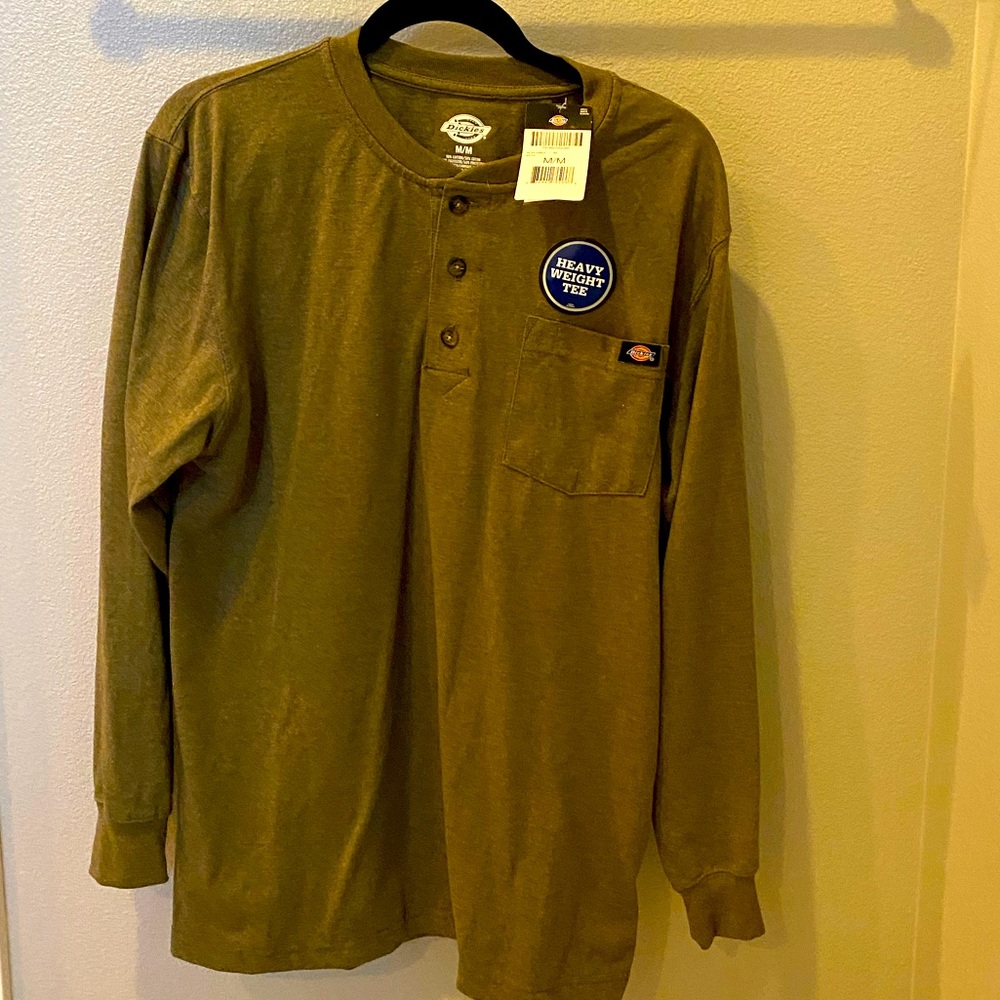 Heavy duty Henley